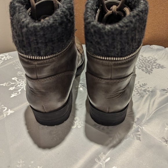 Brown Call It Spring Fall Boots - Picture 5 of 7